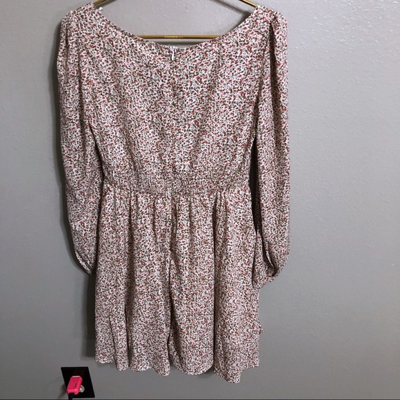 Floral Long sleeve Dress size 10 - Picture 5 of 7